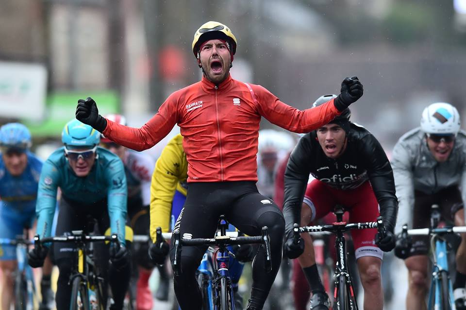 Sonny Colbrelli vince la seconda tappa della Parigi-Nizza 2017