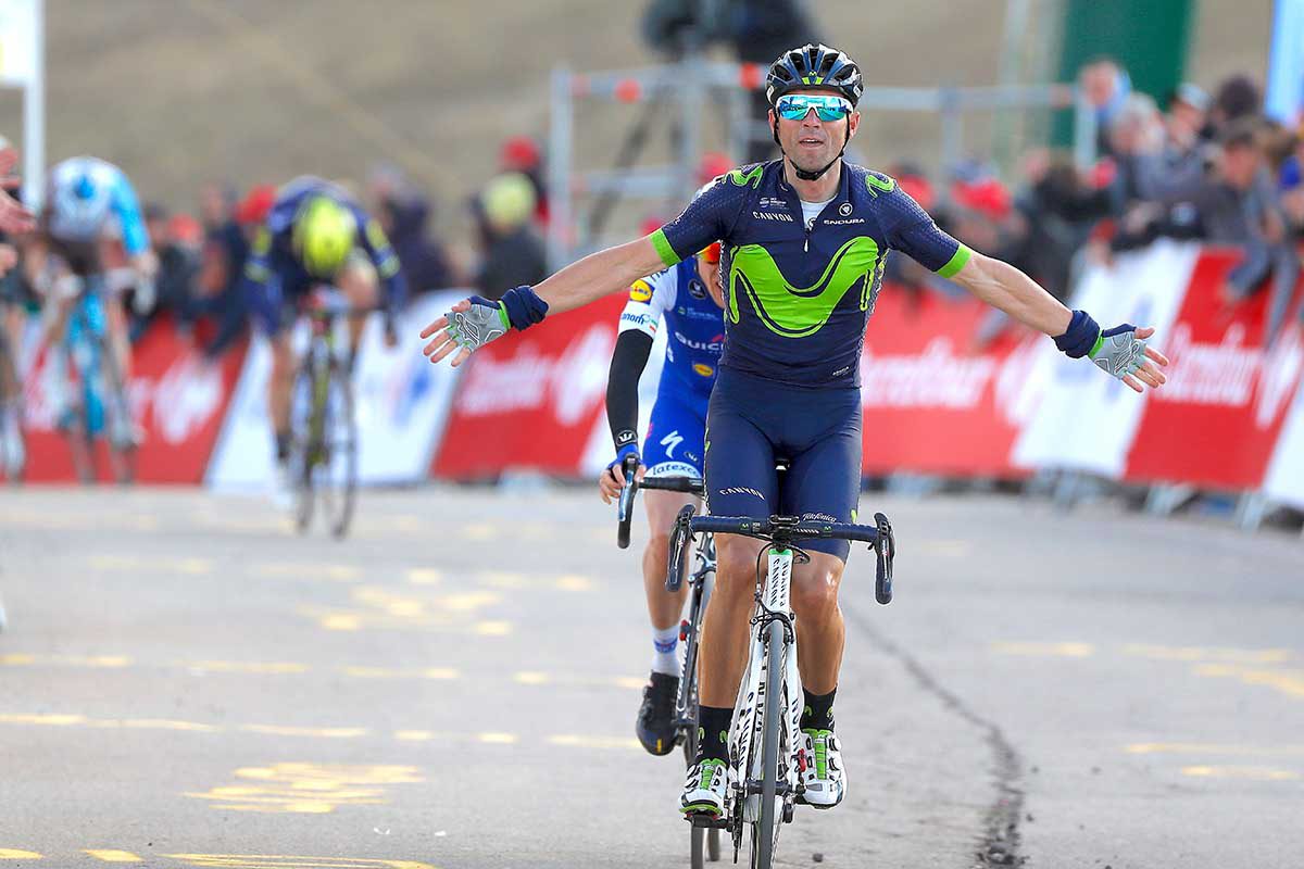 Alejandro Valverde vince la terza tappa della Volta Catalunya 2017