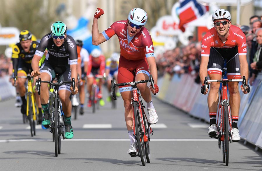 Alexander Kristoff vince la seconda tappa della Tre Giorni di La Panne