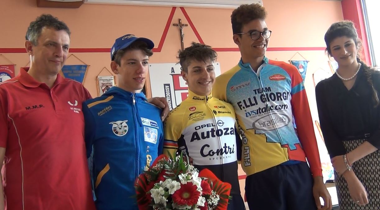 Il podio della Piccola San Geo 2017