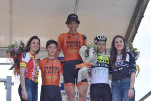 Il podio della 19/a Coppa Paolo Bettini a La California