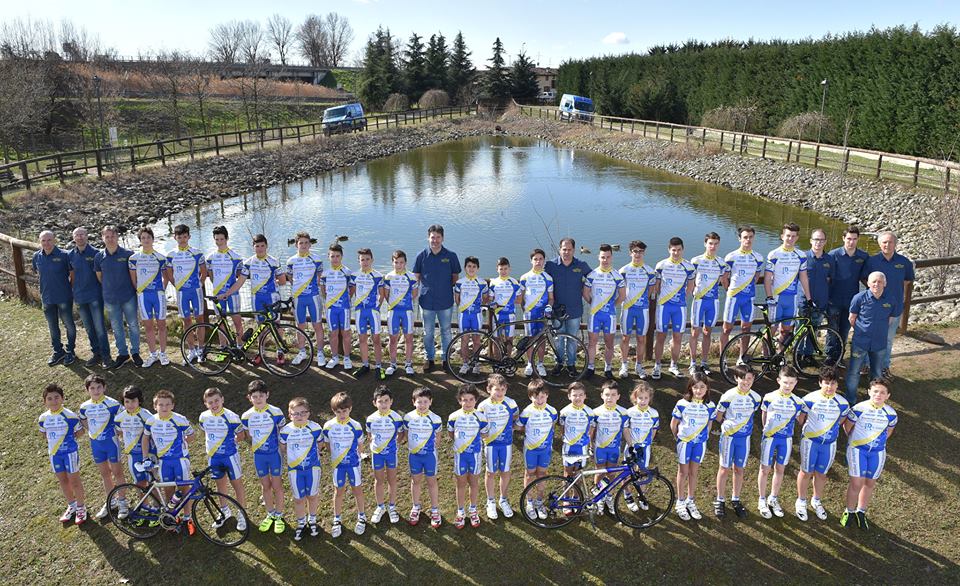 La squadra 2017 della Progetto Ciclismo Rodengo Saiano