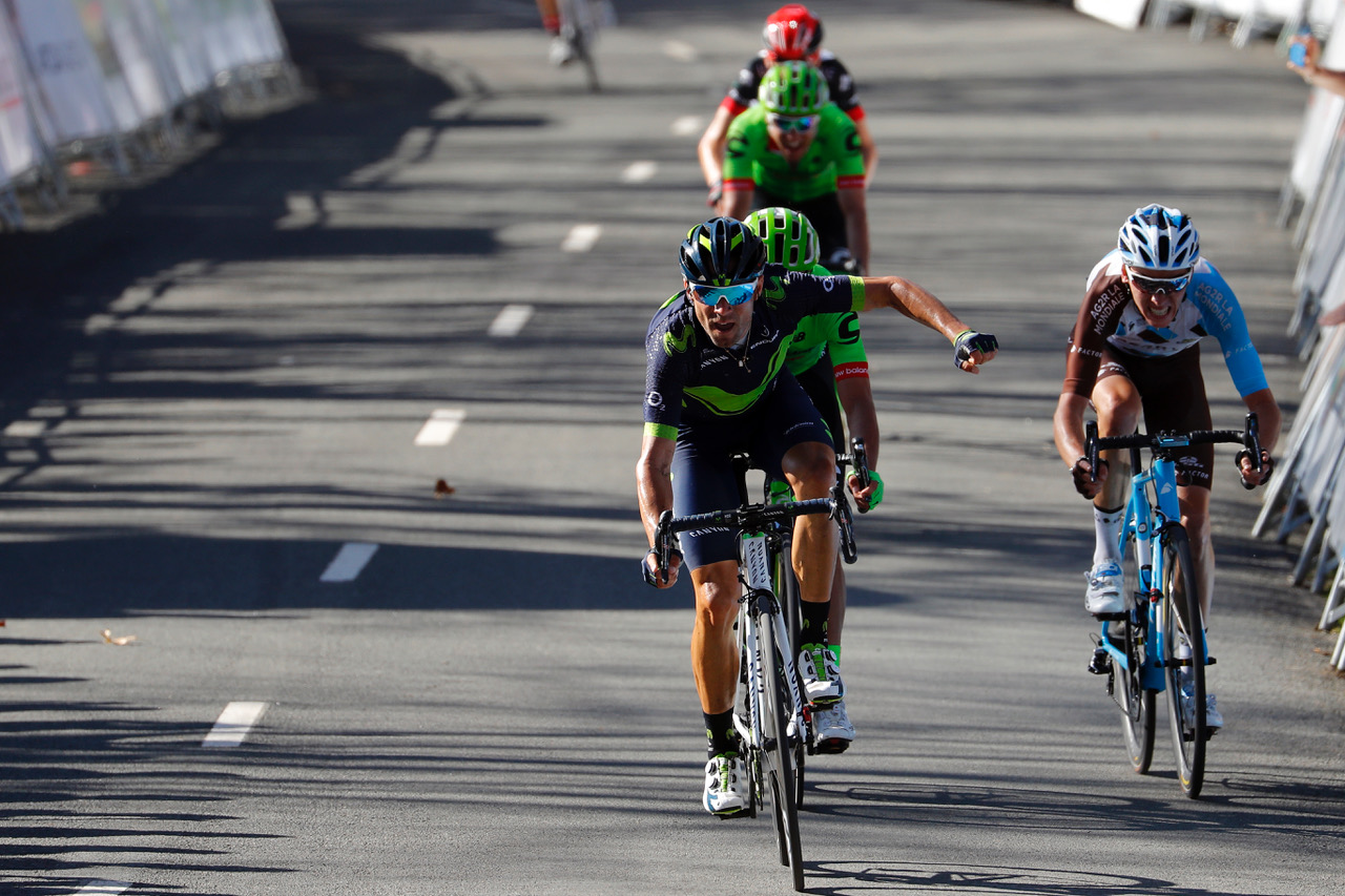 Alejandro Valverde vince la quinta tappa del Giro dei Paesi Baschi 2017
