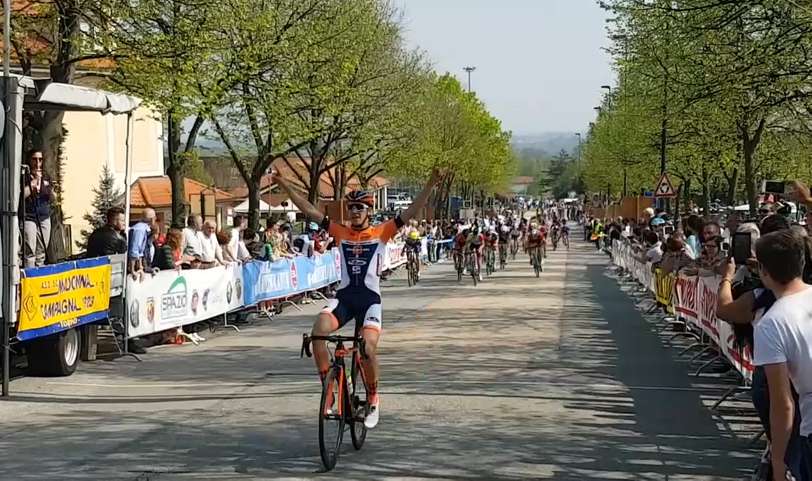 La vittoria di Andrea Piccolo a Givoletto