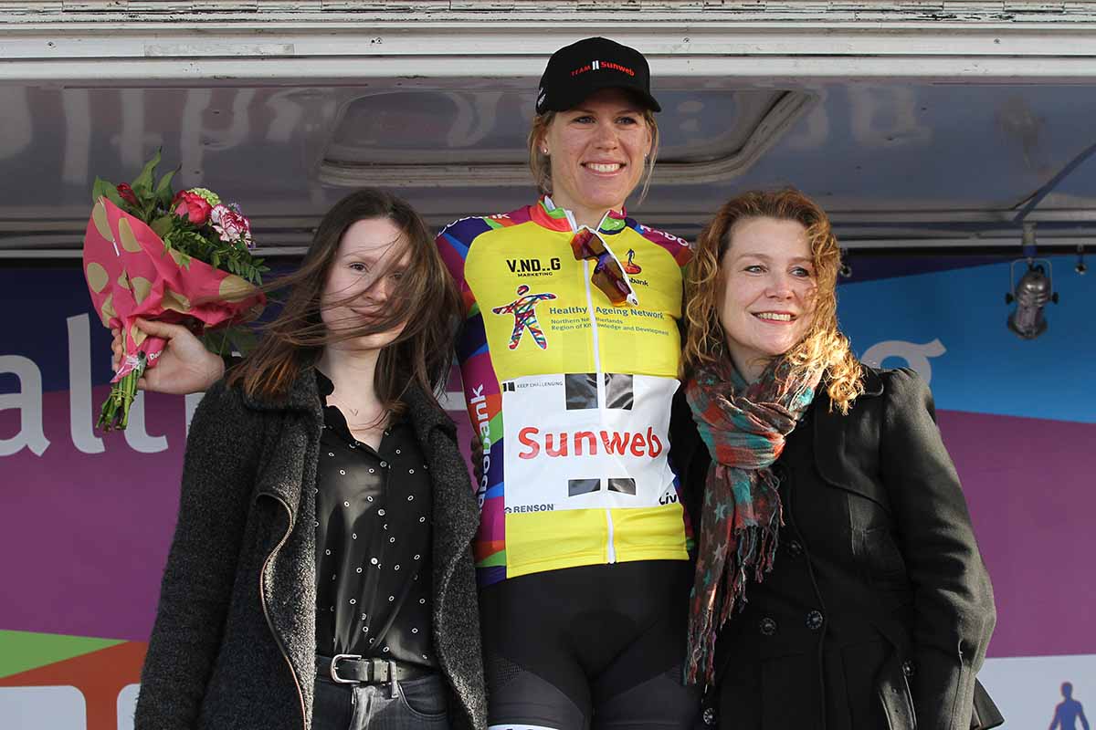 Ellen Van Dijk vincitrice del prologo e leader del Healthy Ageing Tour 2017