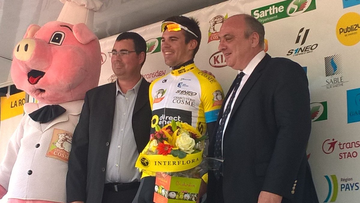 Lilian Calmejane nuovo leader del Circuit Cycliste Sarthe 2017