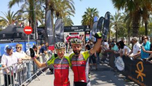 Johnny Cattaneo e Tony Longo vincono la prima tappa della Vuelta a Ibiza MTB