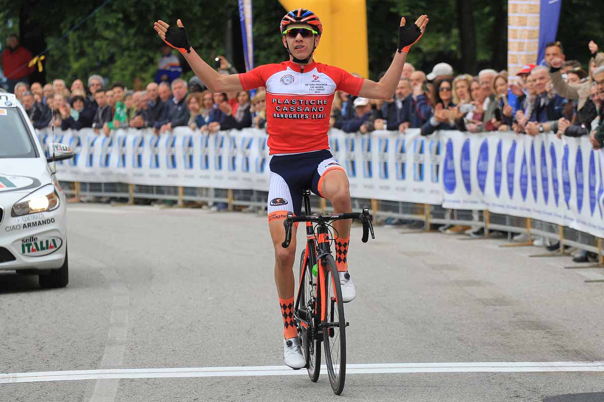 La vittoria di Andrea Piccolo a Taino