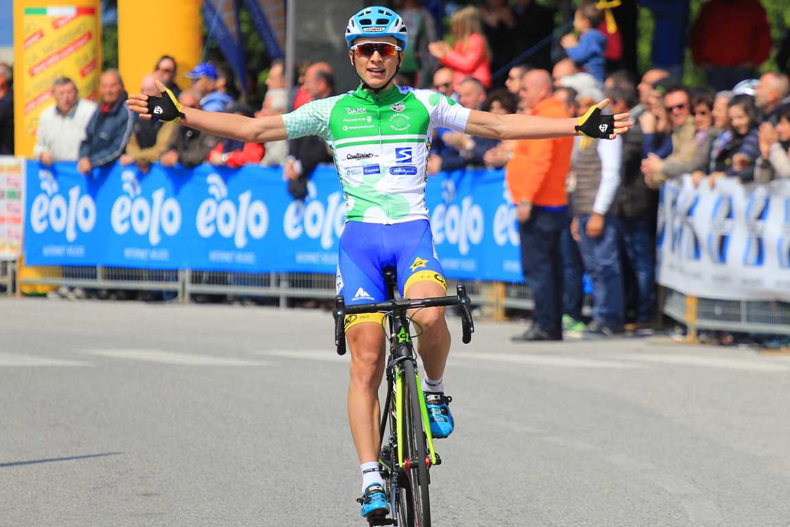 La vittoria di Andrea Bagioli a Taino