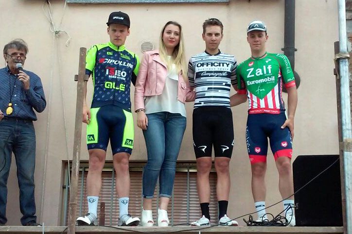Il podio della Coppa Ardigò 2017