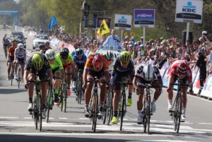 Lo sprint del Giro delle Fiandre femminile 2017