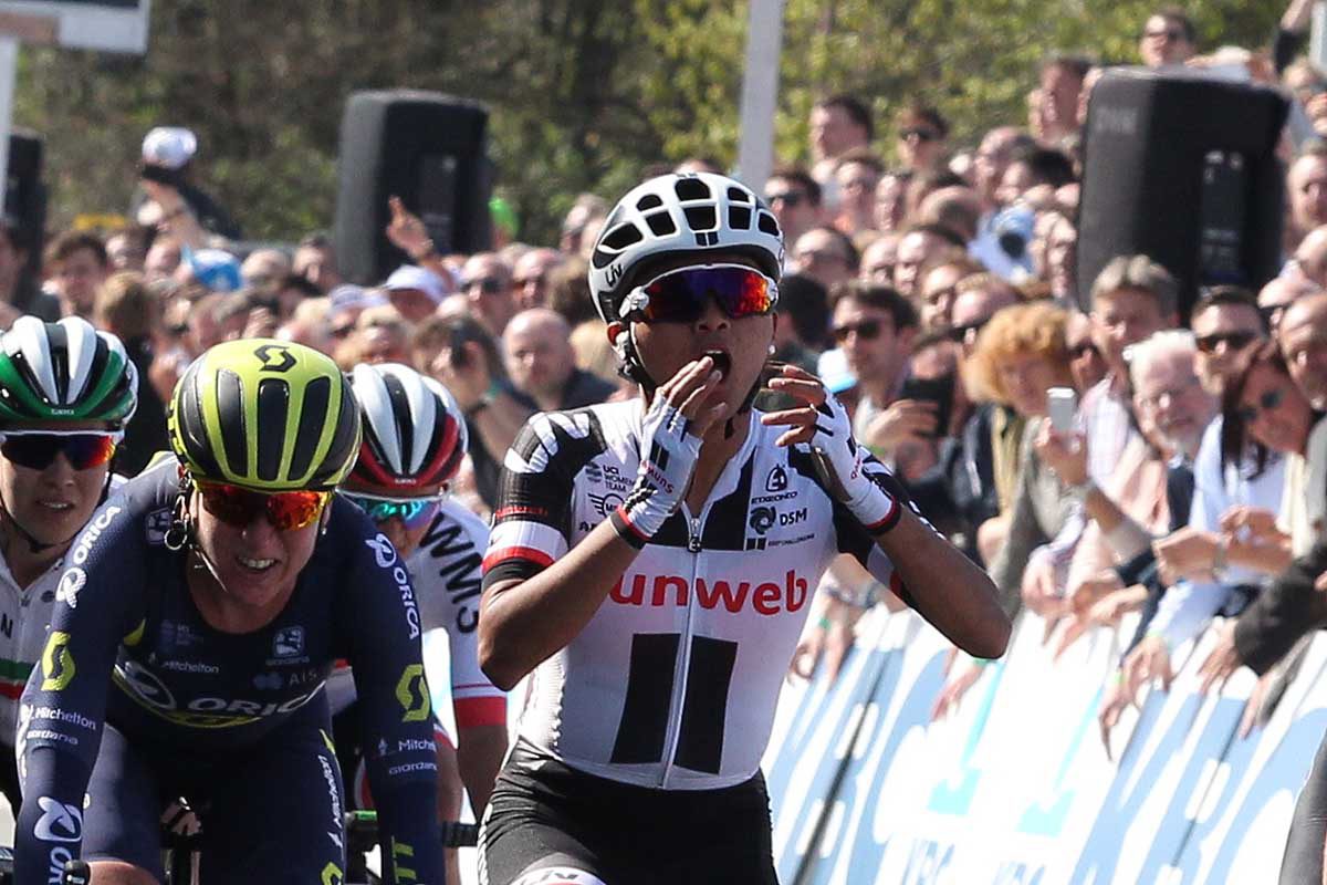 L'americana Coryn Rivera vince il Giro delle Fiandre femminile 2017