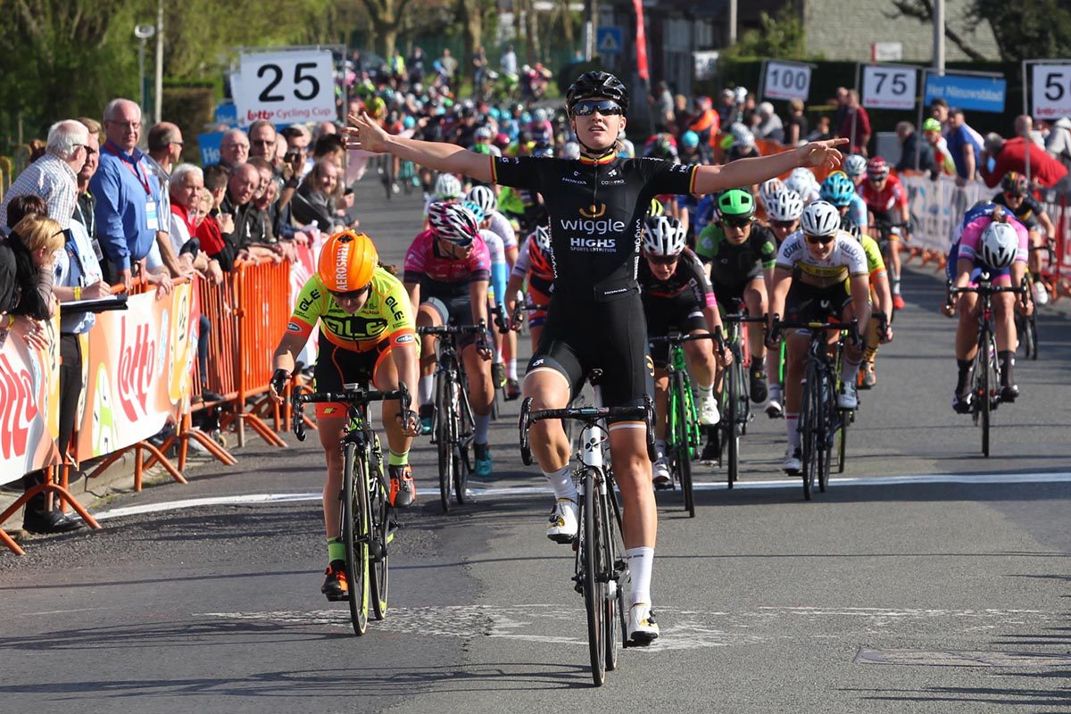 Jolien D'Hoore vince il Grand Prix de Dottignies 2017