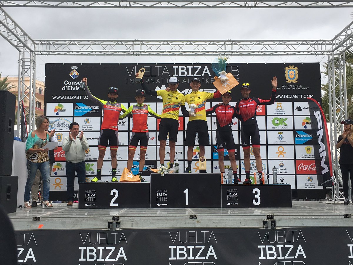 Il podio finale del Tour of Croatia 2017 vinto da Vincenzo Nibali