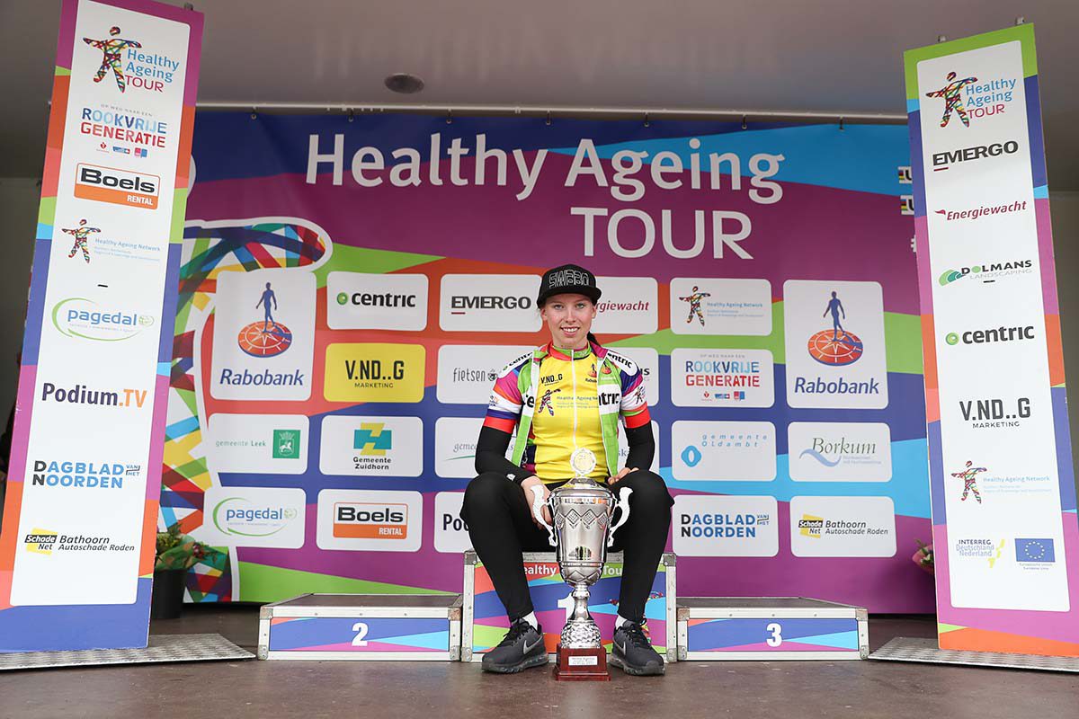 L'olandese Lorena Wiebes vince la classifica finale dell'Healthy Ageing Tour Donne Junior 2017