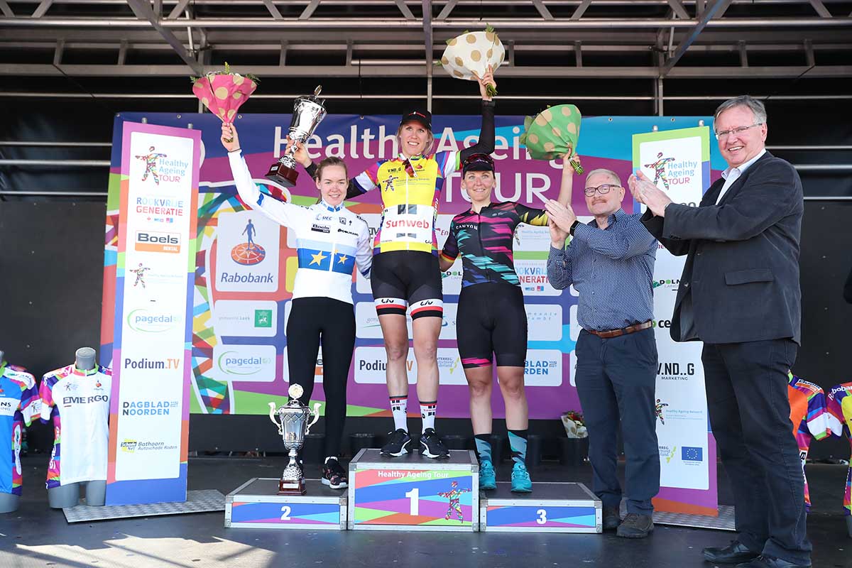 Ellen Van Dijk ha vinto la classifia finale dell'Healthy Ageing Tour 2017