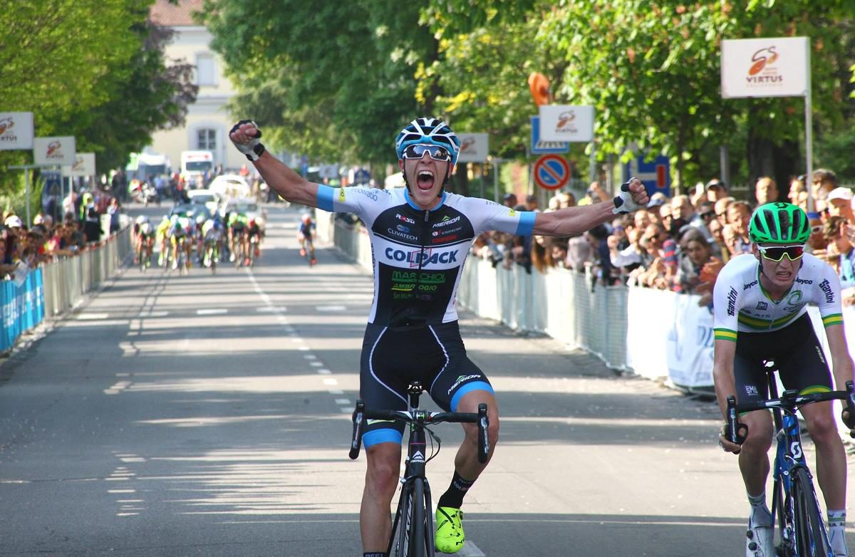 La vittoria di Marco Negrente al Trofeo Edil C di Collecchio 2017