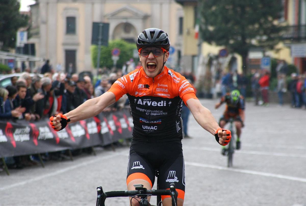 La vittoria di Andrea Bartolozzi a Castano Primo