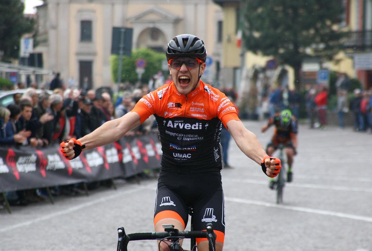 La vittoria di Andrea Bartolozzi a Castano Primo