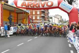 La partenza del Memorial Marcello Perico - Gp Ravanelli Fabbro 2017
