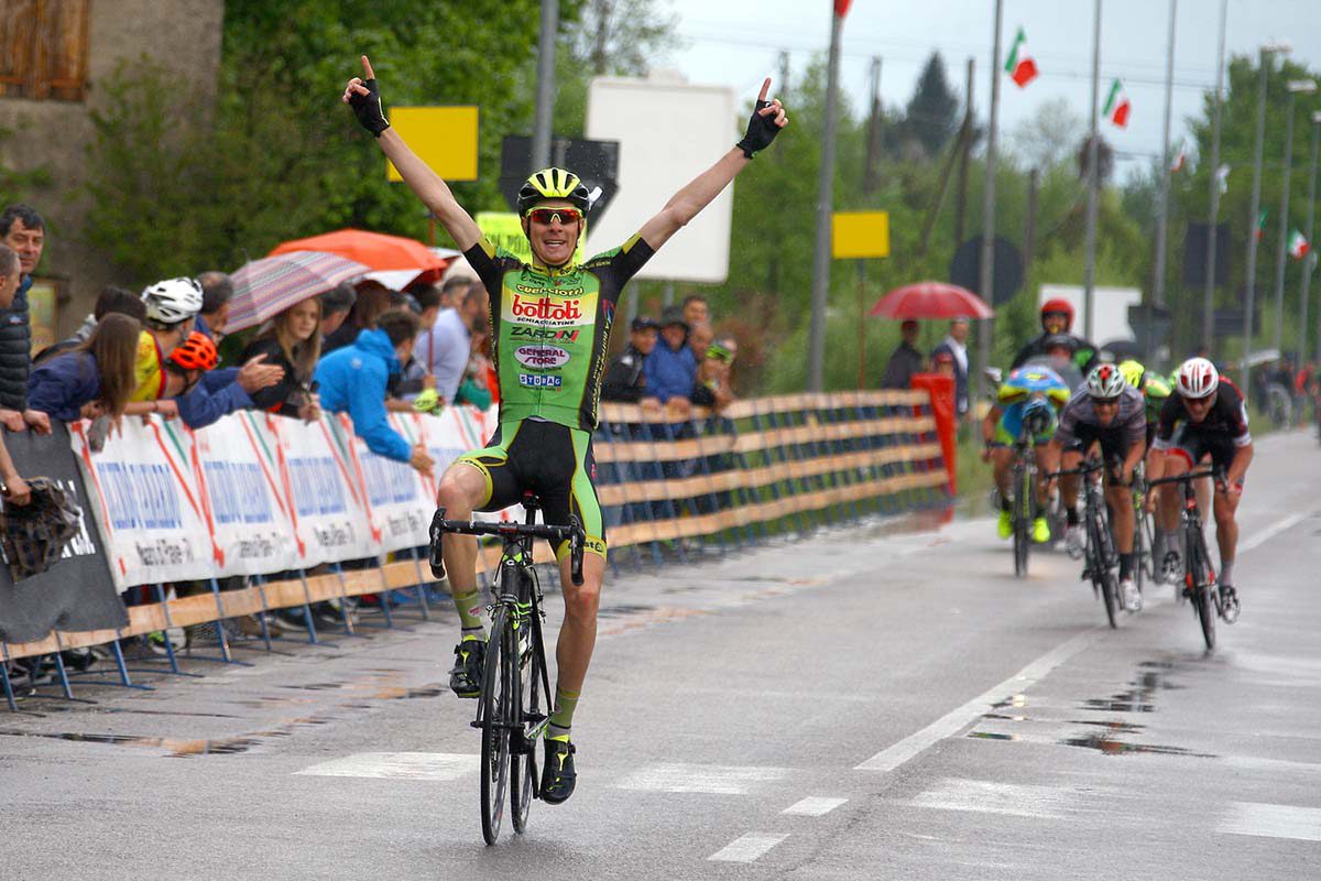 La vittoria di Davide Casarotto a Cimetta di Codognè nel 68° Circuito del Termen