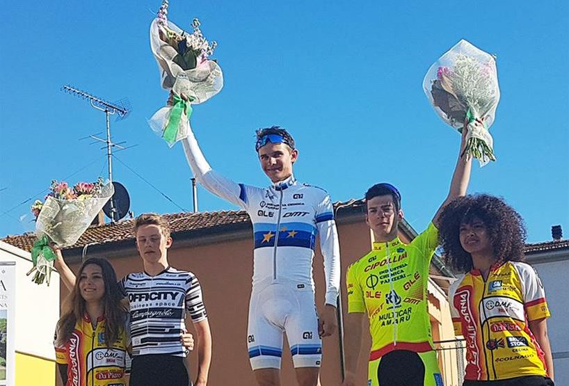 Il podio del 16° Trofeo Ledo Tempestini