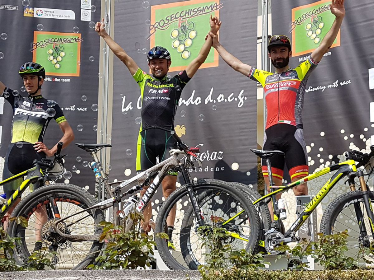 Il podio della Prosecchissima 2017