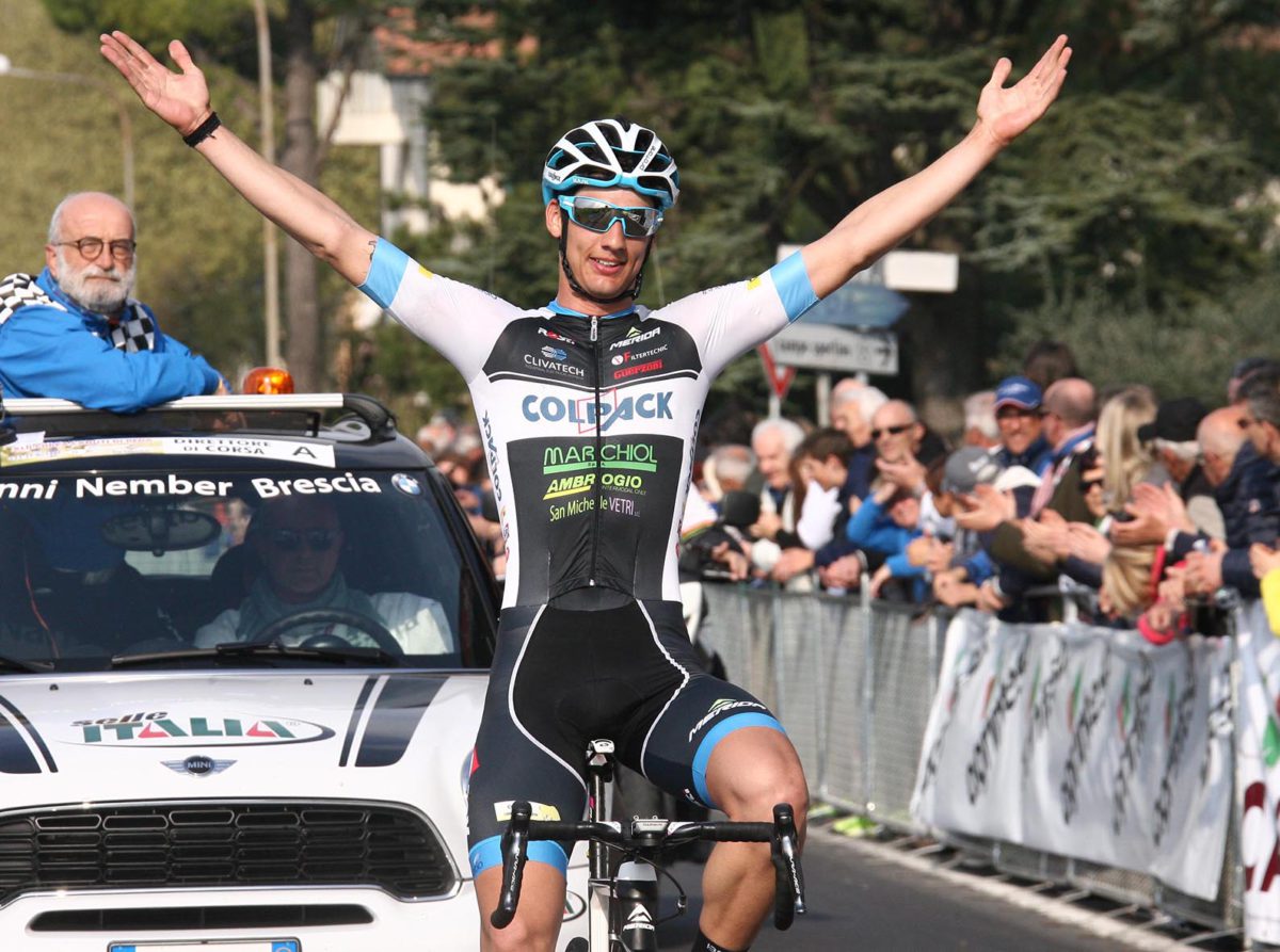 La vittoria di Andrea Toniatti nella 42/a Coppa Caduti di Reda