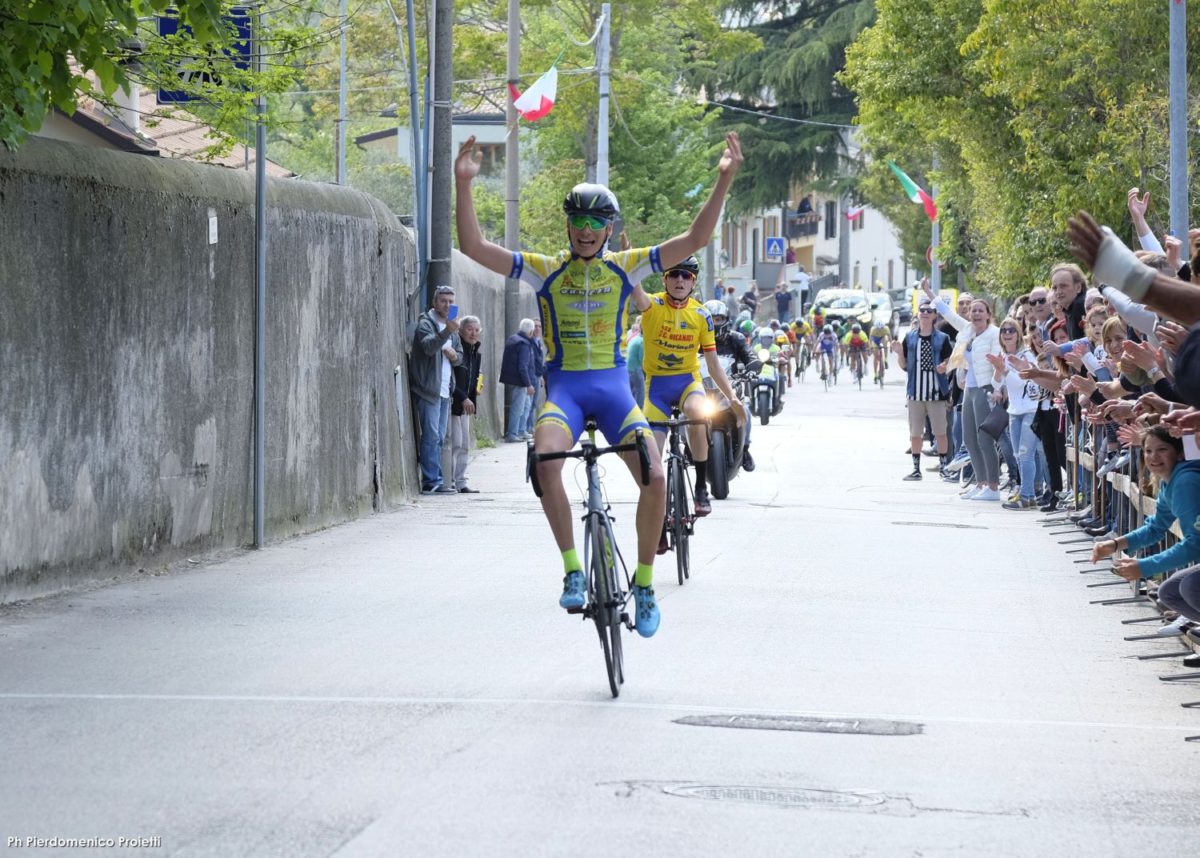 Alessio Pantalla vince la gara Allievi di Belfiore di Foligno