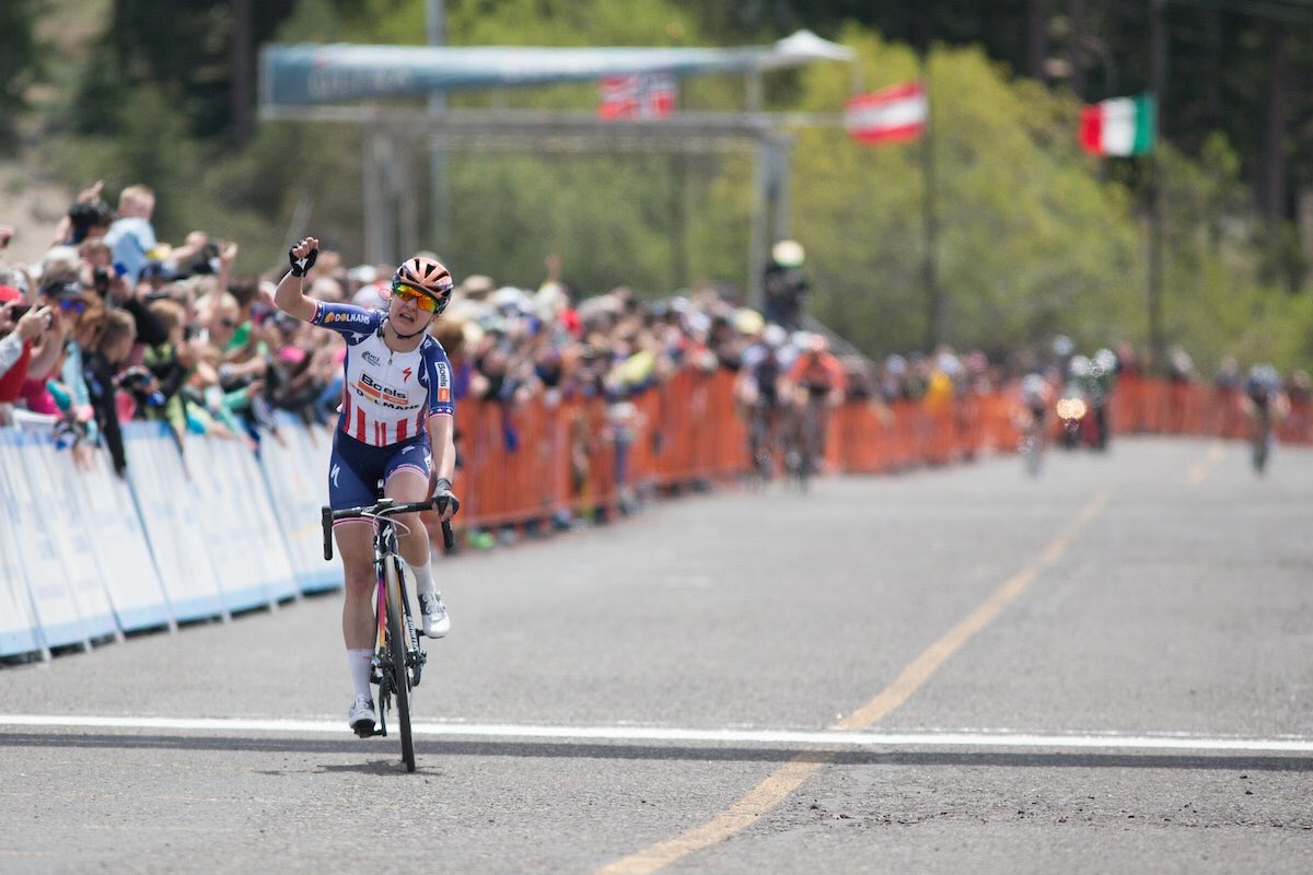 Megan Guarnier vince la prima tappa del Giro della California femminile