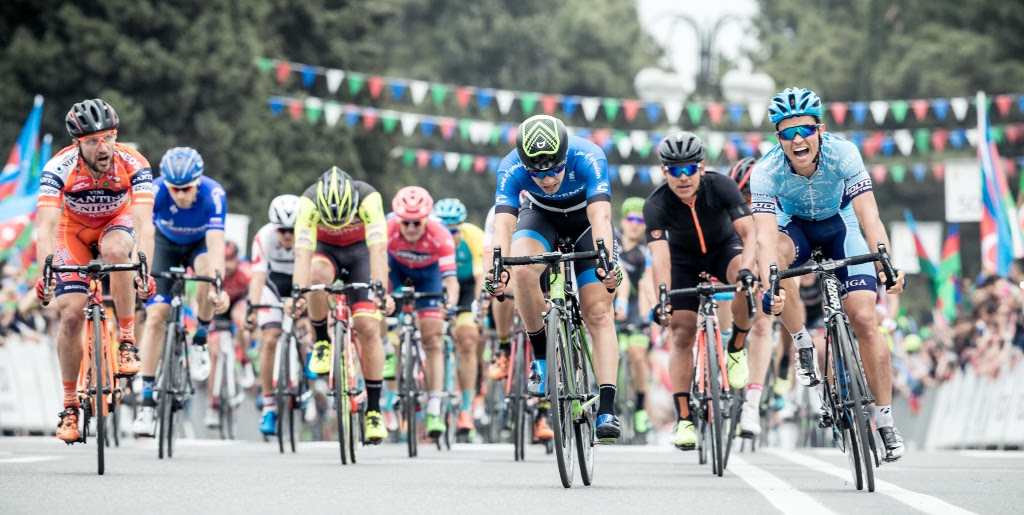 La volata della prima tappa del Tour d'Azerbaidjan