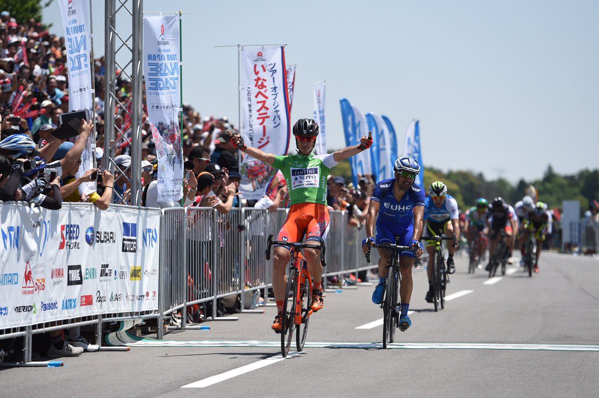 Marco Canola vince la terza tappa del Tour of Japan 2017