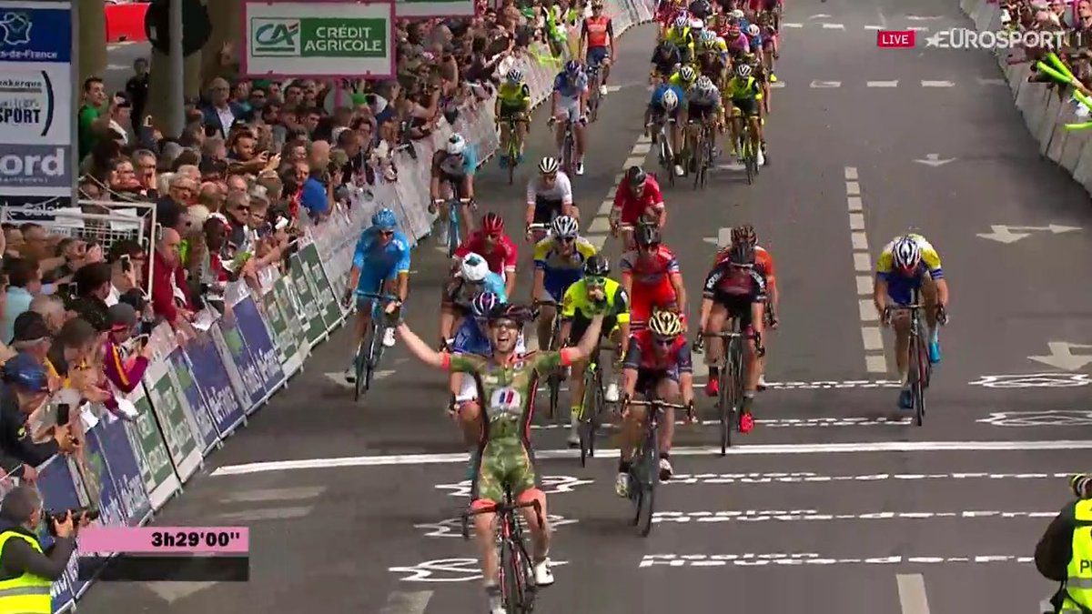 Benjamin Thomas vince la terza tappa della 4 Jours de Dunkerque