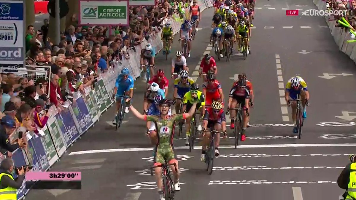 Benjamin Thomas vince la terza tappa della 4 Jours de Dunkerque