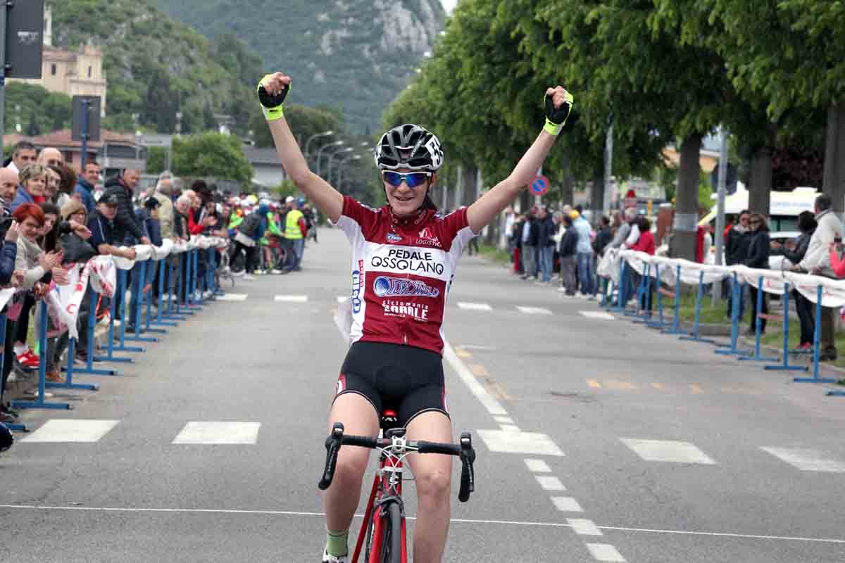 Francesca Barale vince la gara Donne Esordienti di Nuvolento