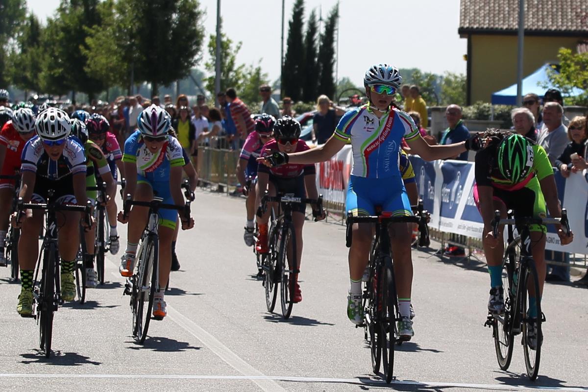 Eleonora Camilla Gasparrini vince la gara Donne Allieve di Gazoldo degli Ippoliti
