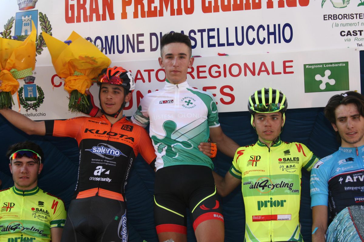 Massimo Murato campione lombardo Juniores a Castellucchio