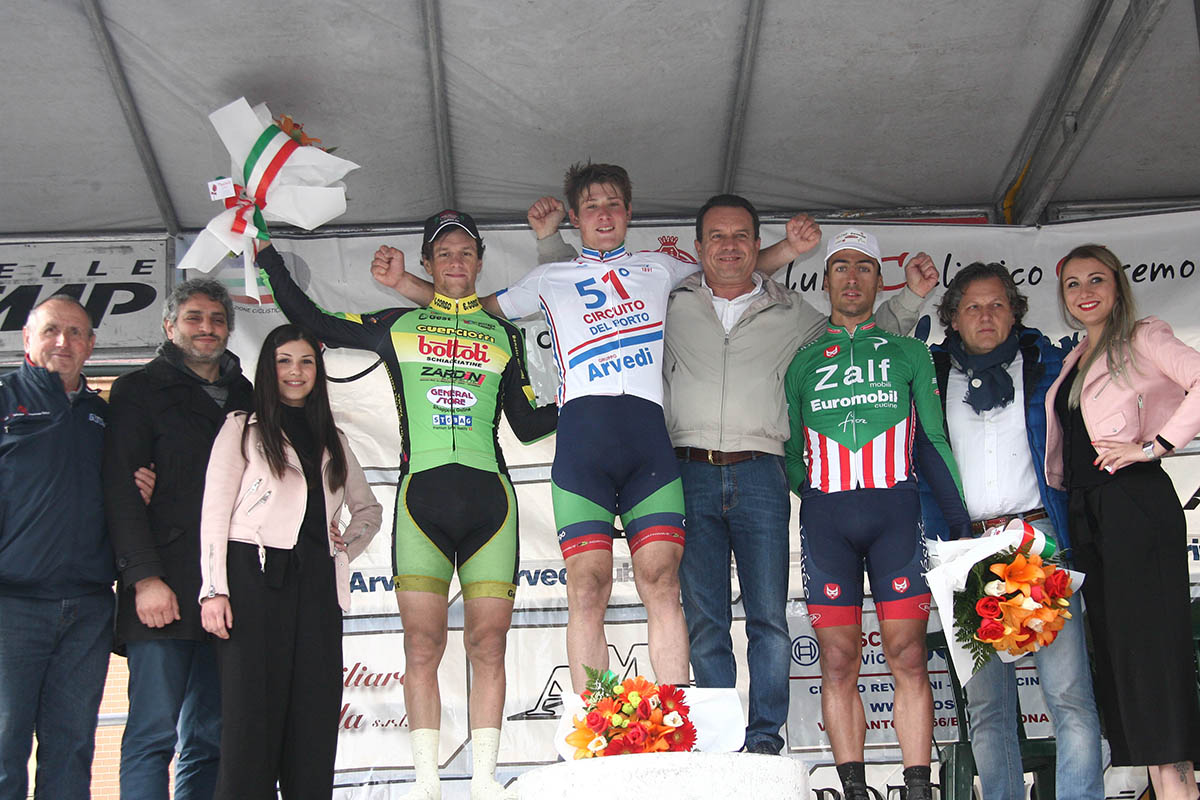 Il podio del Circuito del Porto 2017