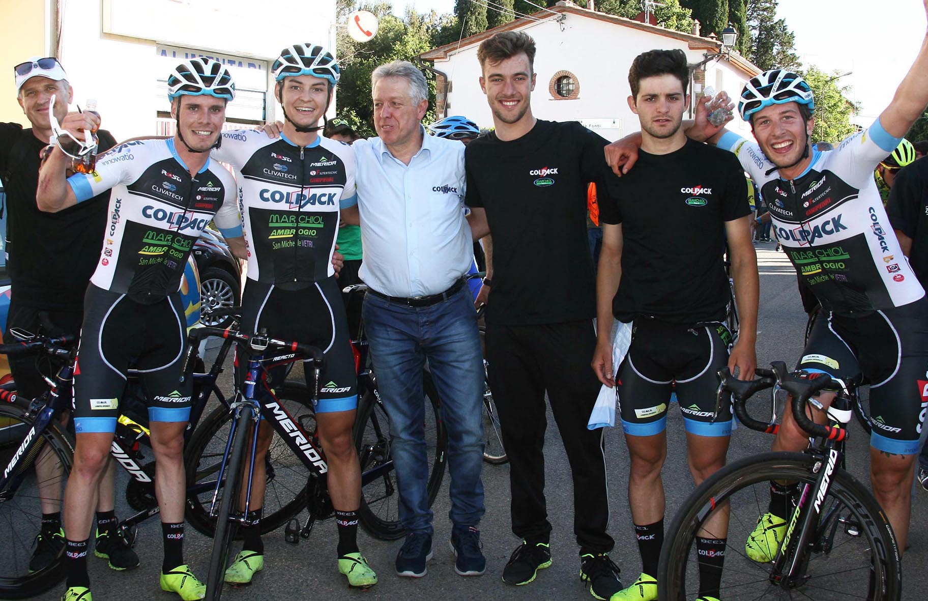 Festa per il Team Colpack a Terranuova Bracciolini, sono già 23 le vittorie stagionali