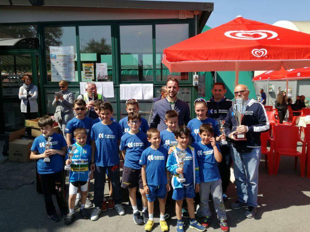 I Giovanissimi del Gc Almenno vincono la gara di Covo