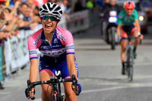 La vittoria di Dalia Muccioli nella seconda tappa del Giro della Campania in Rosa 2017