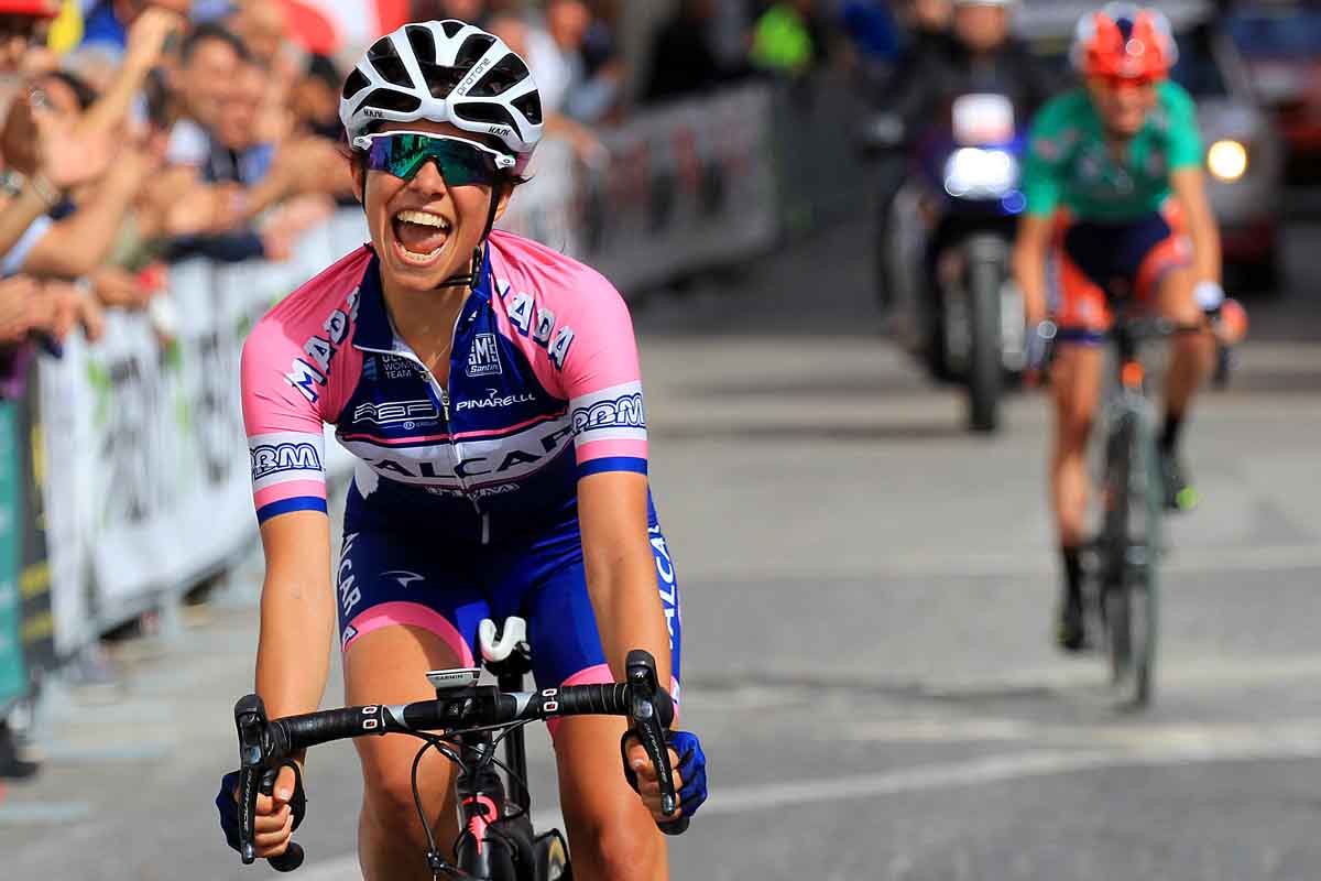 La vittoria di Dalia Muccioli nella seconda tappa del Giro della Campania in Rosa 2017