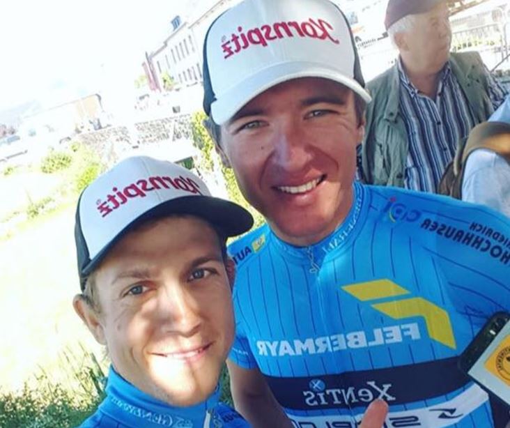 Riccardo Zoidl e Matija Kvasina del Team Felbermayr
