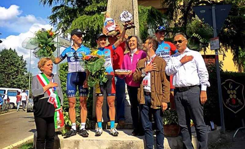 Il podio di Marano sul Panaro