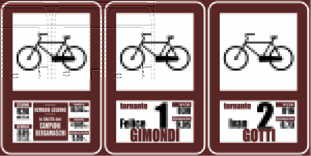 I tornanti della Nembro-Selvino dedicati ai campioni bergamaschi
