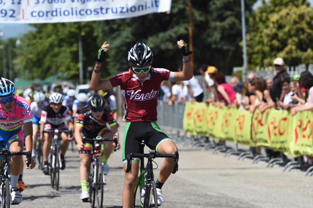 Il campione veneto Vladimir Milosevic vince la gara Esoridenti 1° anno di Castel d'Azzano
