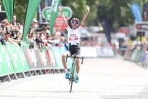 Katarzyna Niewiadoma vince la prima tappa del Women's Tour 2017