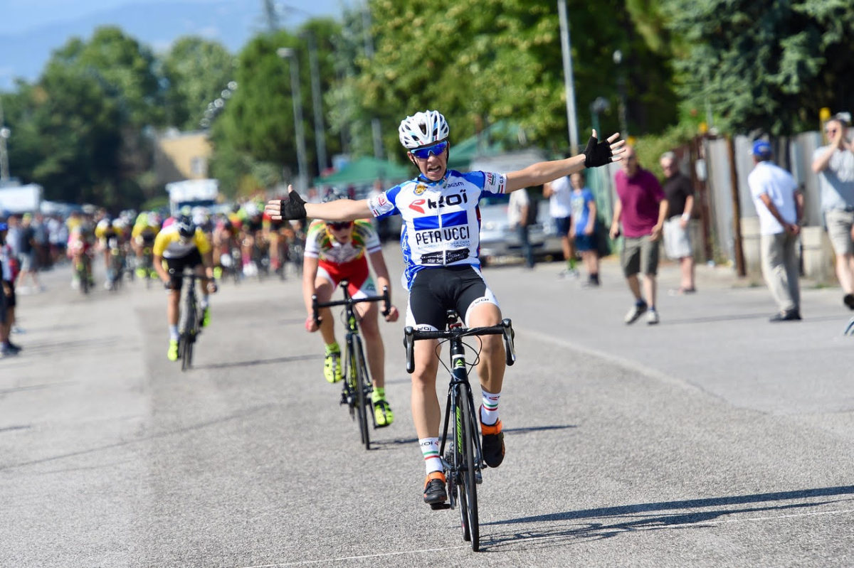 Andrea Fagnani vince la gara Esordienti 2° anno di Castel d'Azzano