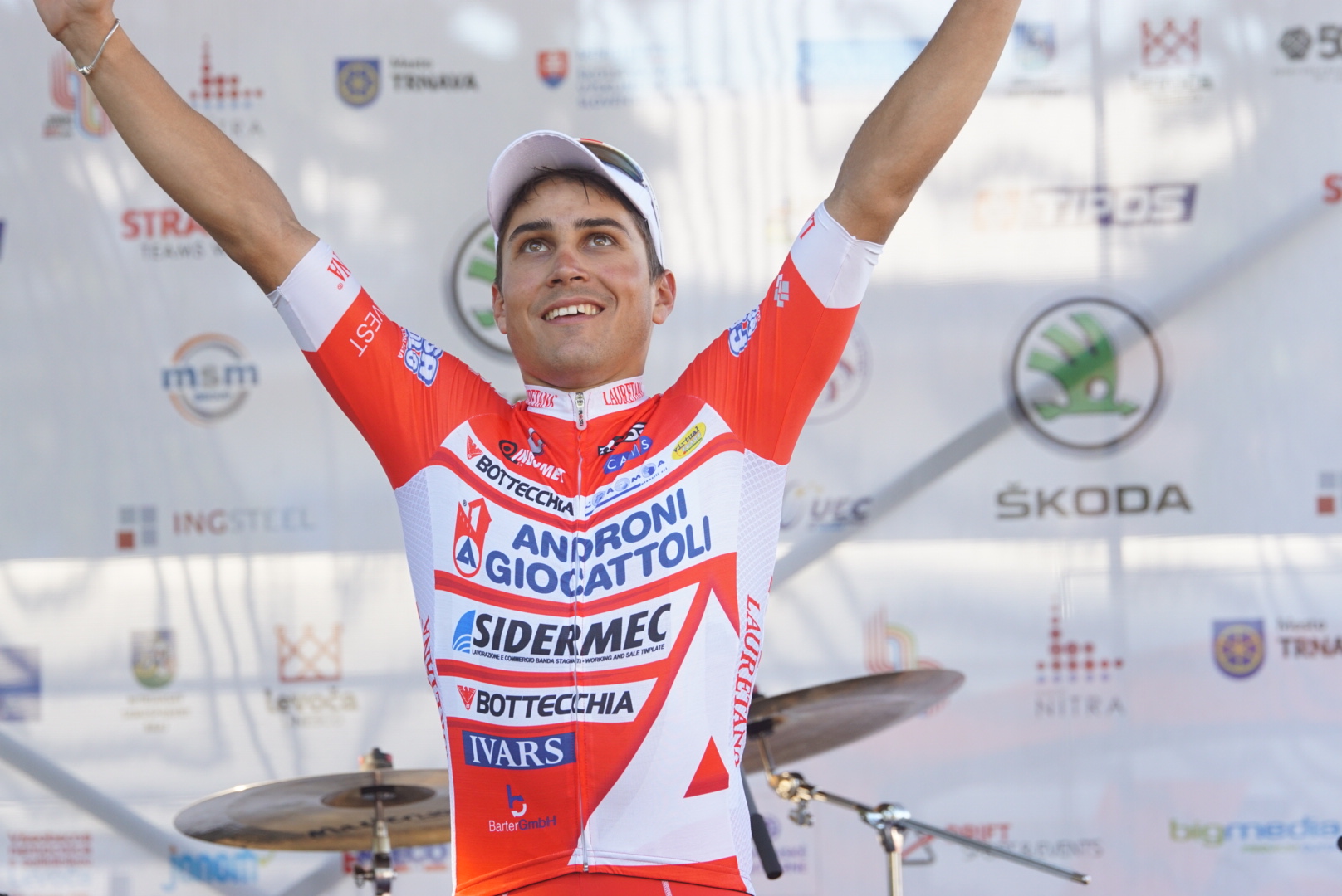Matteo Malucelli vincitore della seconda tappa del Tour de Slovaquie 2017