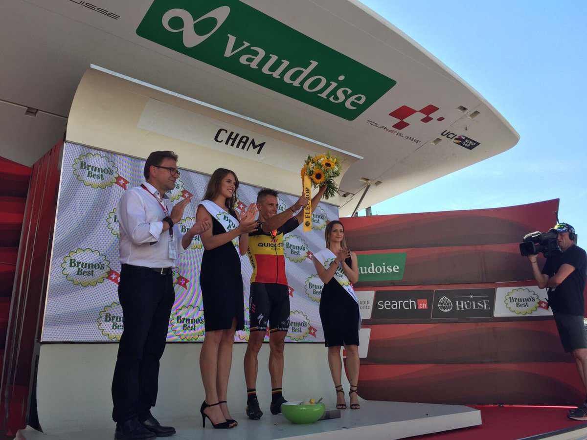 Philippe Gilbert vince la seconda tappa del Tour de Suisse 2017
